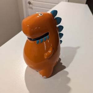 Dino piggy bank